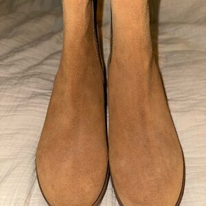 Avellini Made In Spain Tan Suede Leather Women's Boots